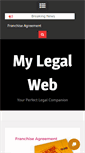 Mobile Screenshot of mylegalweb.net